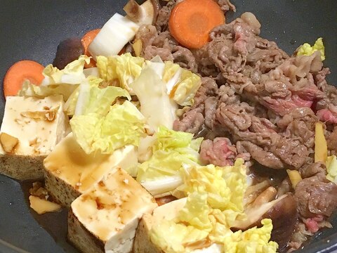 大根おろしでスッキリすき焼き